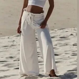 NWOT FP Movement Full Court Wide Leg Pants Sz Xs